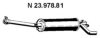 MERCE 1234905715 End Silencer